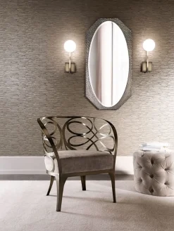 Clearance Poltrona con seduta fissa Noè a prezzo Outlet Poltrone