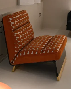 Hot Poltrona con seduta fissa Poltrona greta printed in Offerta Outlet Poltrone