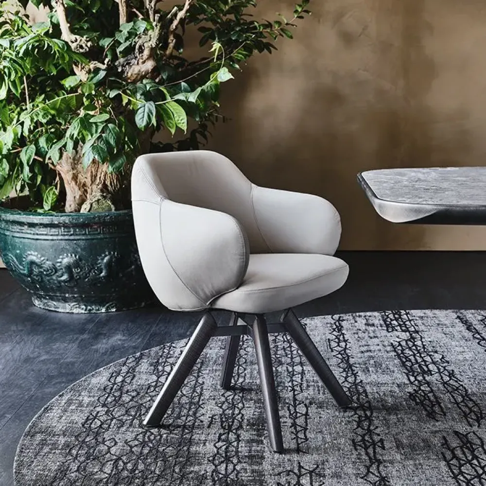 Cattelan Italia Poltrona con seduta fissa Bombè a prezzo scontato- Poltrone