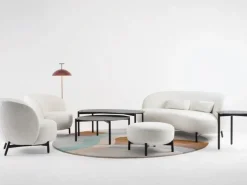 Poltrona con seduta fissa Lunam a prezzo Outlet^Kartell