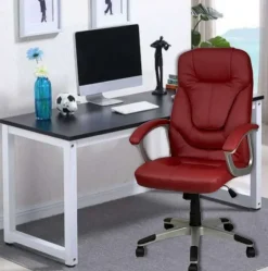 New Poltrona da ufficio in Offerta Outlet. Ecopelle di Target. Massimo comfort. Arredo Ufficio