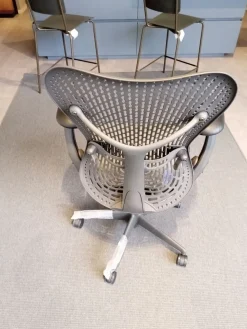 Discount Poltrona da ufficio Mirra in metallo in Offerta Outlet Arredo Ufficio