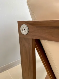 Artigianale Poltrona Dakar in Pelle SCONTATA- Poltrone