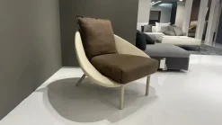 Miniforms Poltrona in Ecopelle Lem a prezzo scontato- Poltrone