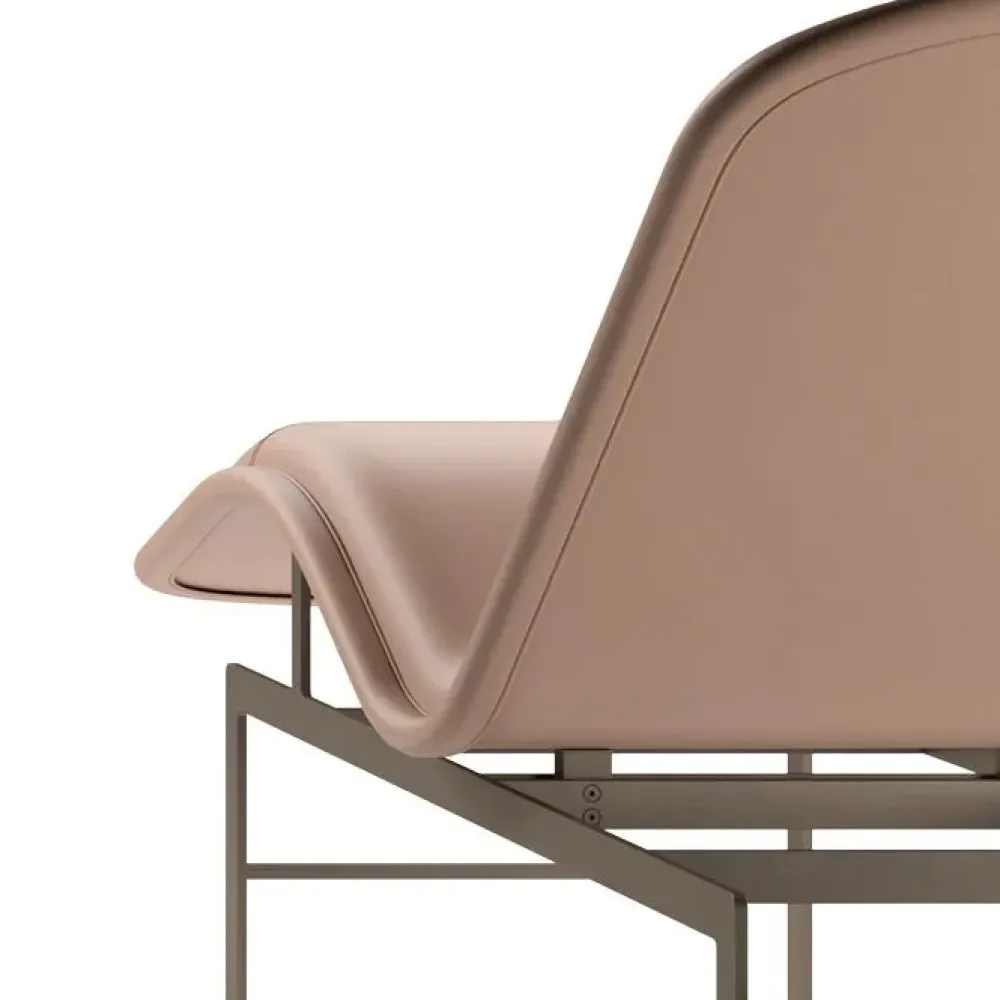 Poltrona in Pelle Chaise longues luxury italia a prezzo scontato^Md work Discount