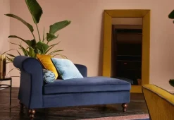 Poltrona in stile classico Poltrona in doppio strato di piuma velluto in Offerta Outlet^Md work Sale