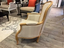 Poltrona in stile classica Luigi xv in Offerta Outlet^Dialma Brown Hot