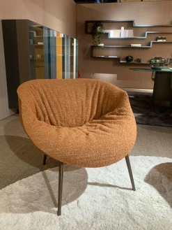 Lago Poltrona in stile design Nacho in Offerta Outlet- Poltrone