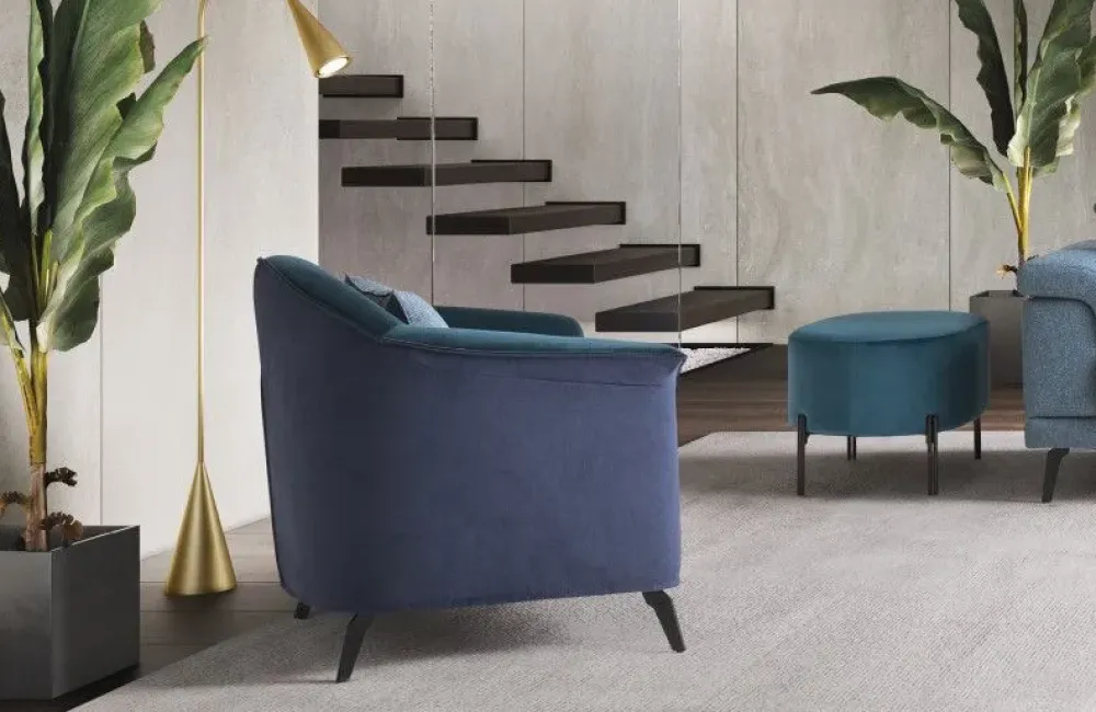 Poltrona in stile moderno Caroline in Offerta Outlet^Le Comfort Hot