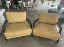 Poltrona in stile rustica Poltrone in pelle vintage in Offerta Outlet Poltrone