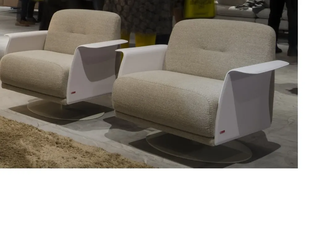 Nicoletti Home Poltrona in Tessuto Arianna a prezzo scontato- Poltrone