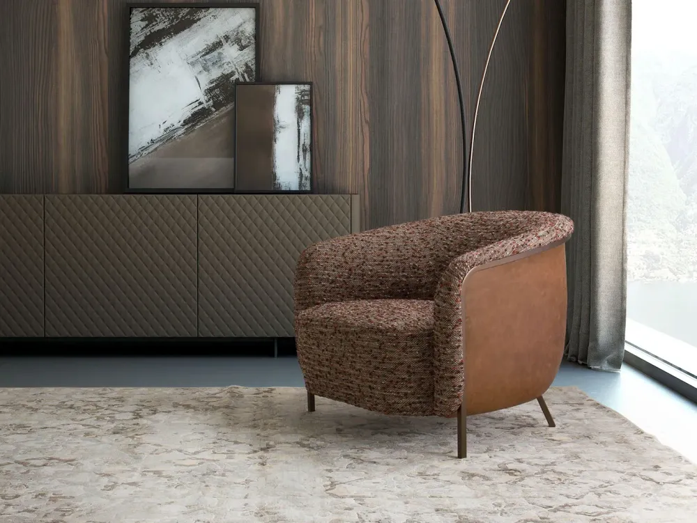 Poltrona in Tessuto Bailey outlet a prezzo scontato Poltrone