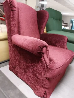 Art Salotti Poltrona in Tessuto Bergere a prezzo scontato- Poltrone
