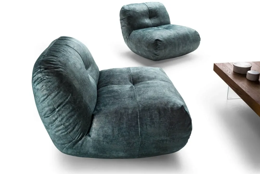 Discount Poltrona in Tessuto Happening 1458 in Offerta Outlet Poltrone