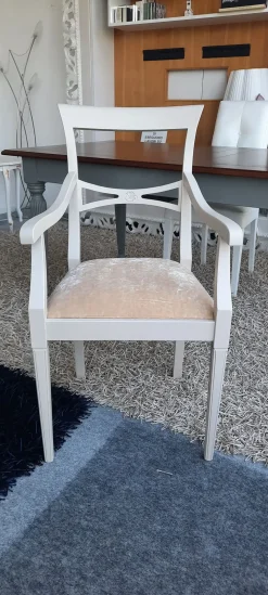 Mobilificio Bellutti Poltrona in Tessuto Modello quadrifogli in Offerta Outlet- Poltrone