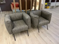NovaMobili Poltrona in Tessuto Onni in Offerta Outlet- Poltrone