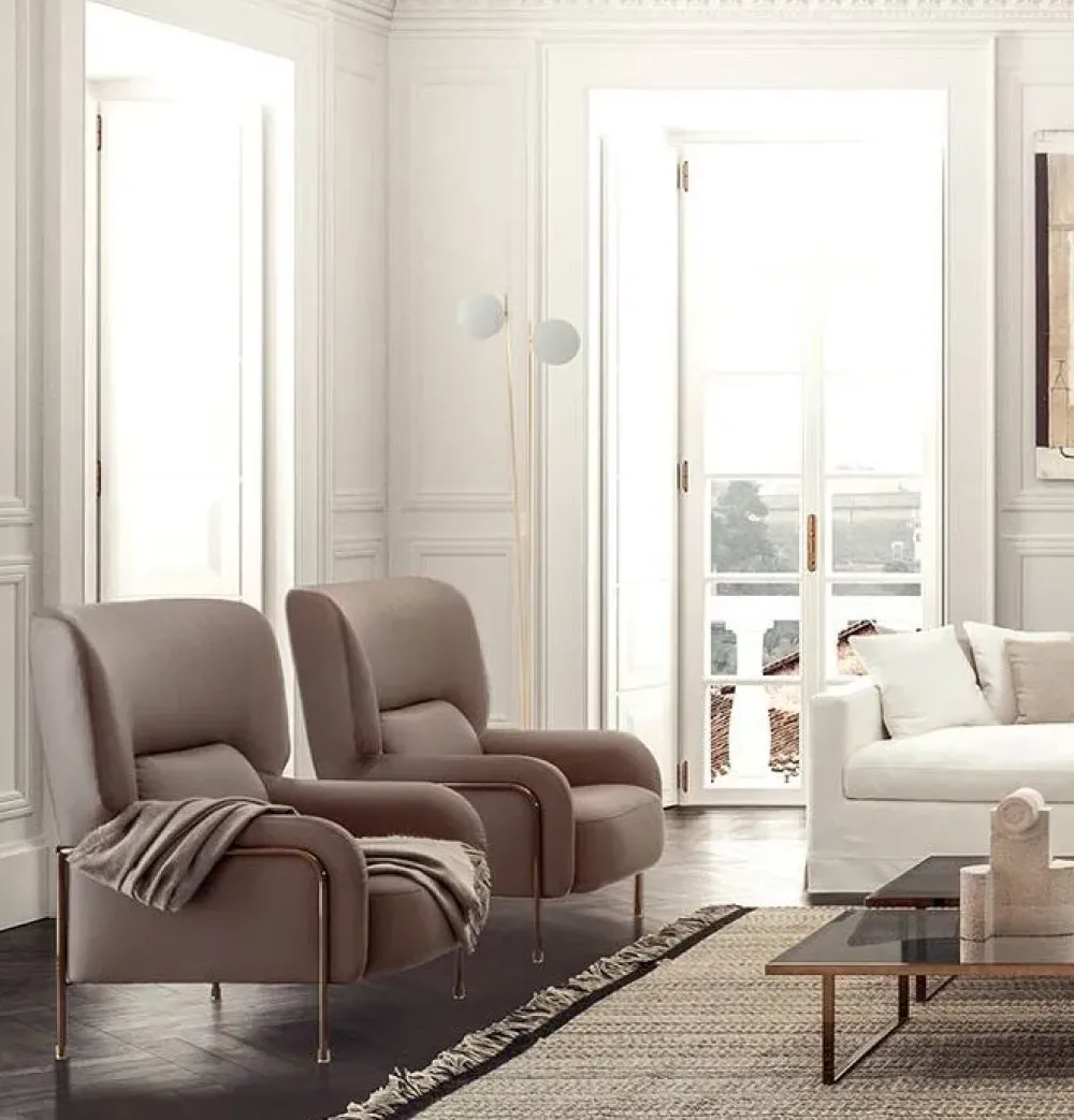 Poltrona in Tessuto Platea a prezzo scontato^Pianca Hot