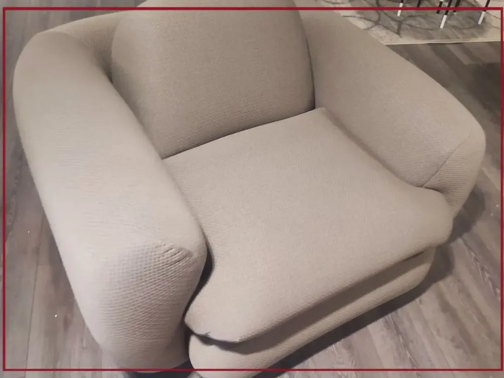 Dienne Salotti Poltrona in Tessuto Poltrona dienne curvi a prezzo Outlet- Poltrone