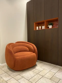 Clearance Poltrona in Tessuto Poltrona peonia a prezzo Outlet Poltrone