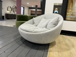 Desirèe Poltrona in Tessuto Poltrona lacoon a prezzo Outlet- Poltrone