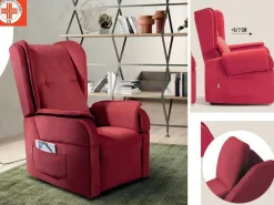 Benessere Relax Poltrona Isabel con movimento relax a marchio con uno sconto esclusivo- Poltrone Relax