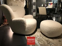 Gervasoni Poltrona Loll 09 in Tessuto SCONTATA- Poltrone