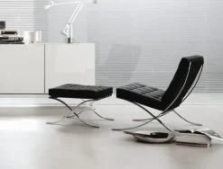 Poltrona Mies van der rohe in Tessuto SCONTATA^Artigianale