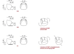 Poltrona modello Ember ad un prezzo vantaggioso^Max Divani Clearance