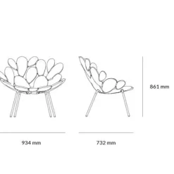 Clearance Poltrona modello Filicudi poltrona   in offerta Poltrone