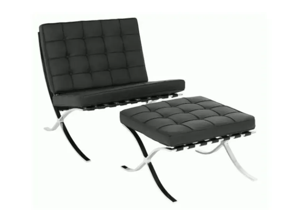 Poltrona modello Mies van barcelona in offerta^Artigianale