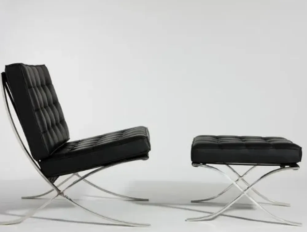 Poltrona modello Mies van barcelona in offerta^Artigianale