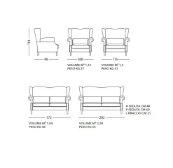 Poltrona modello Poltrona piuma doppio strato cortina ad un prezzo imperdibile^Md work Clearance