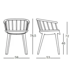 Magis Poltrona modello Poltroncina cyborg stick ad un prezzo vantaggioso- Poltrone