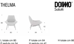 Discount Poltrona modello Thelma ad un prezzo conveniente Poltrone