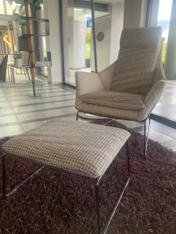 Outlet Poltrona New york bergère in Tessuto SCONTATA Poltrone