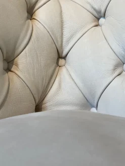 Online Poltrona pelle in misto piuma   in Offerta Outlet Poltrone