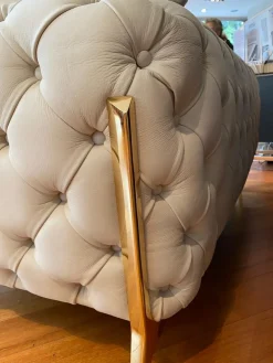 Online Poltrona pelle in misto piuma   in Offerta Outlet Poltrone