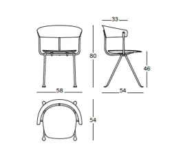 Discount Poltrona Poltroncina lowchair in pelle in Pelle SCONTATA Poltrone
