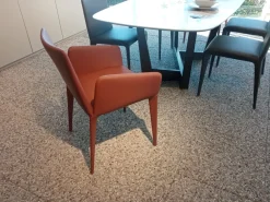 Poltrona Poltroncina mod. filly in Pelle SCONTATA^Bonaldo Online