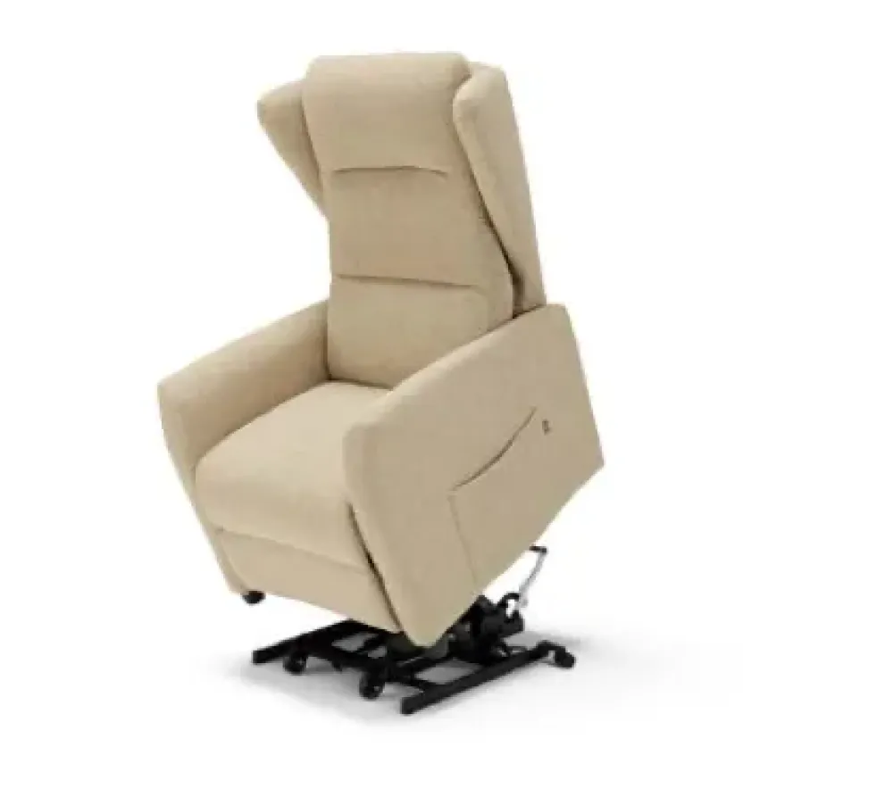 Collezione esclusiva Poltrona relax Con movimento relax Velvet Mottes selection in Offerta Outlet- Poltrone Relax