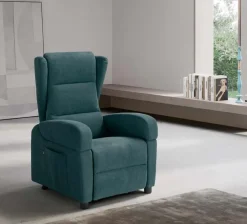 Collezione esclusiva Poltrona relax Con movimento relax Batik Mottes selection a prezzo Outlet- Poltrone Relax