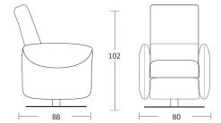 Poltrona Relax Gola scontato del -50 %^Excò Best