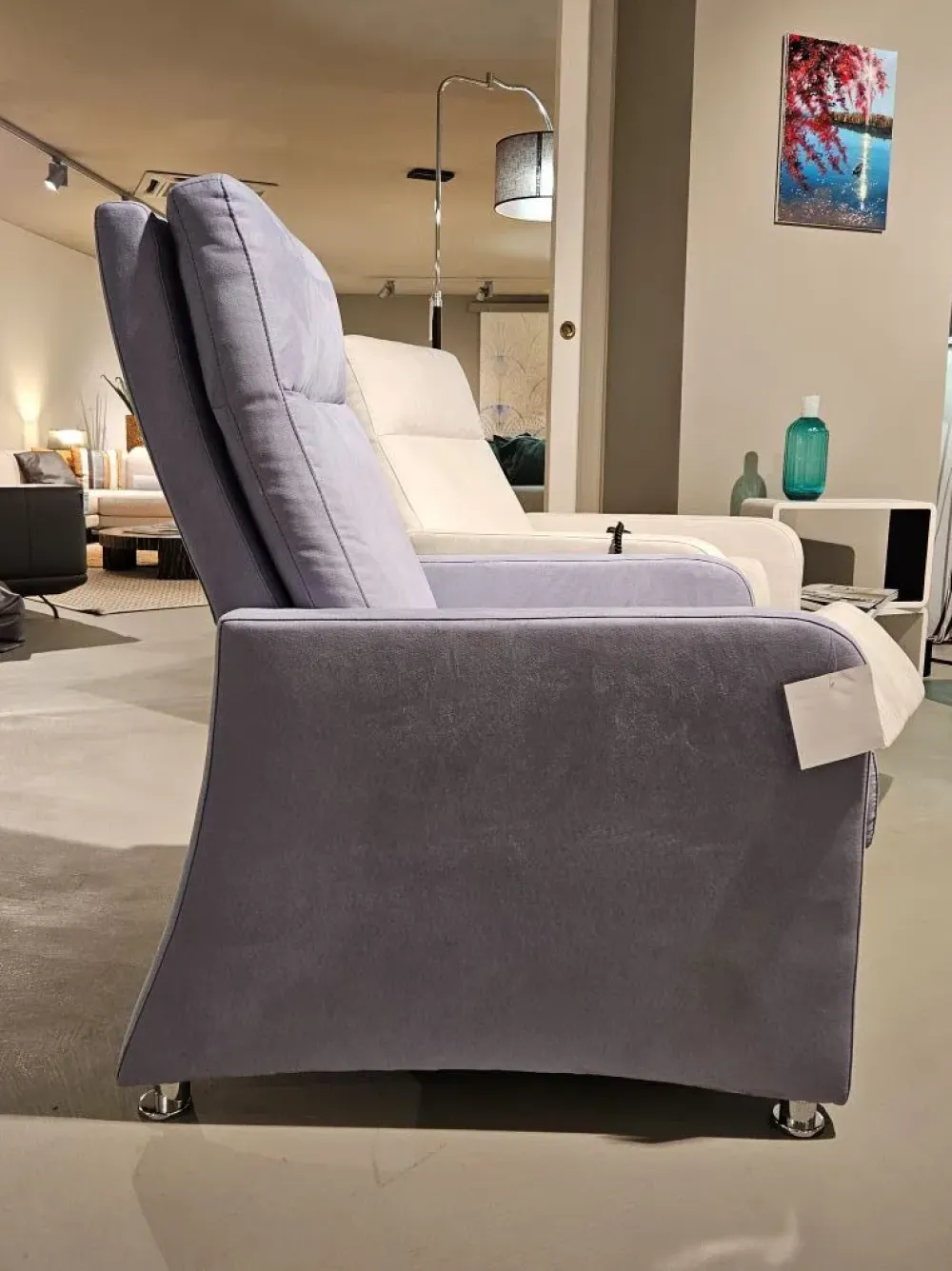 Hot Poltrona relax in Microfibra Helena scontata Poltrone Relax