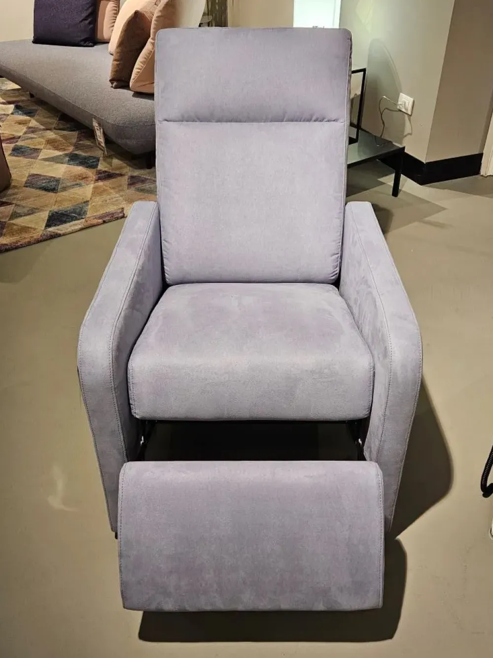 Hot Poltrona relax in Microfibra Helena scontata Poltrone Relax
