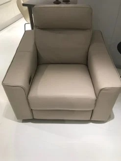 New Poltrona relax in Pelle Brando scontata Poltrone Relax