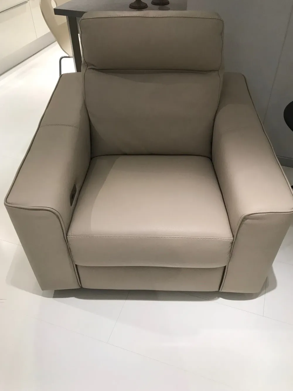 New Poltrona relax in Pelle Brando scontata Poltrone Relax