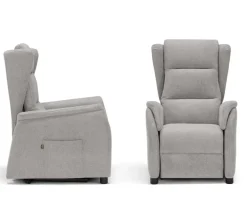 Discount Poltrona relax in Tessuto Denim Mottes selection in Offerta Outlet Poltrone Relax