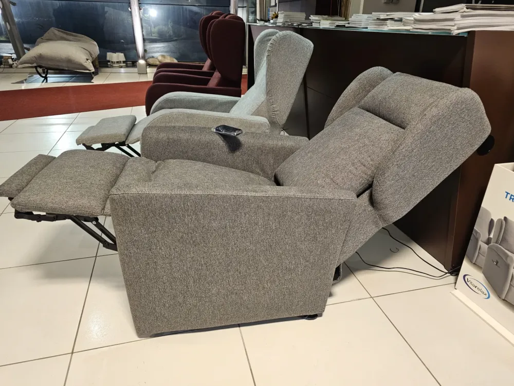 Vitarelax Poltrona relax in Tessuto Poltrona relax virginia plus in offerta- Poltrone Relax