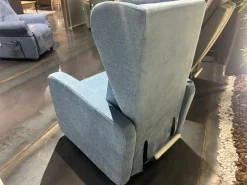 Discount Poltrona relax in Tessuto Valentina scontata Poltrone Relax