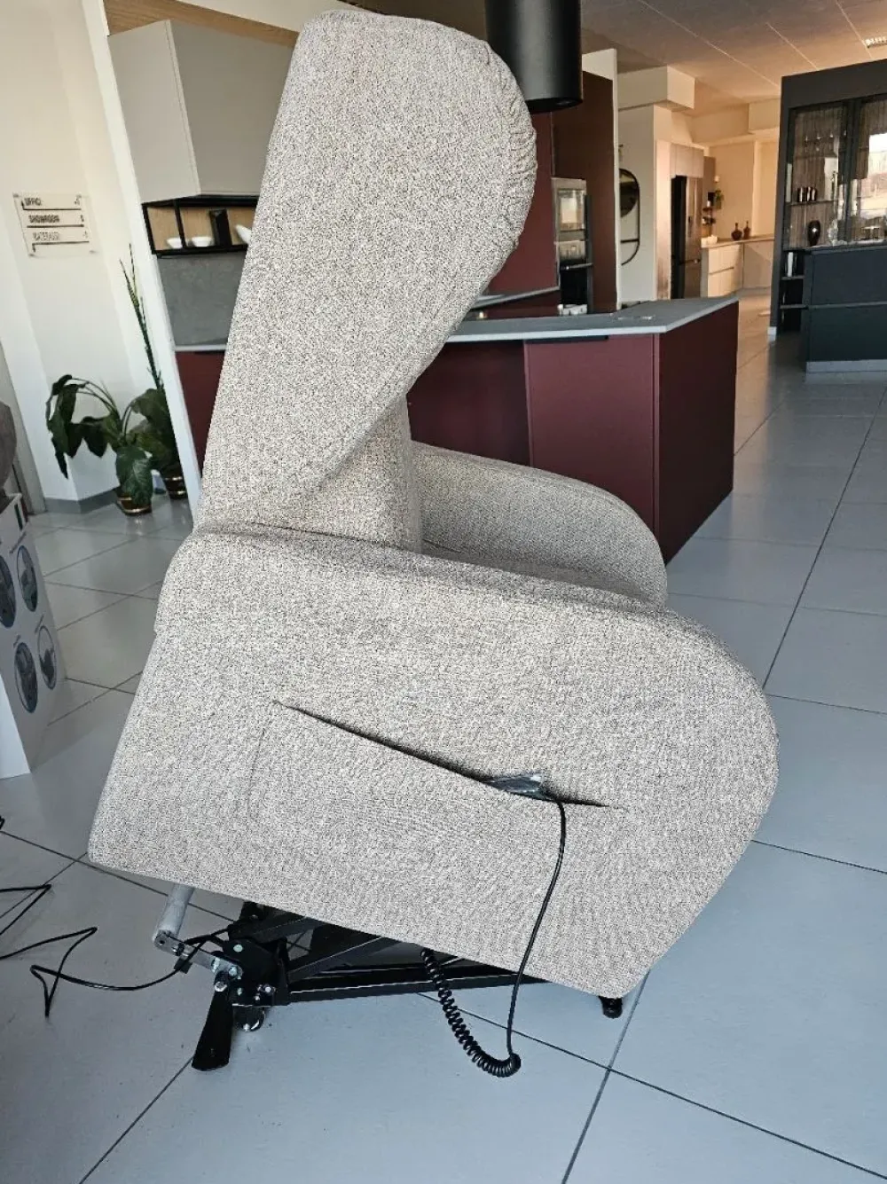 Vitarelax Poltrona relax in Tessuto Anna plus in offerta- Poltrone Relax